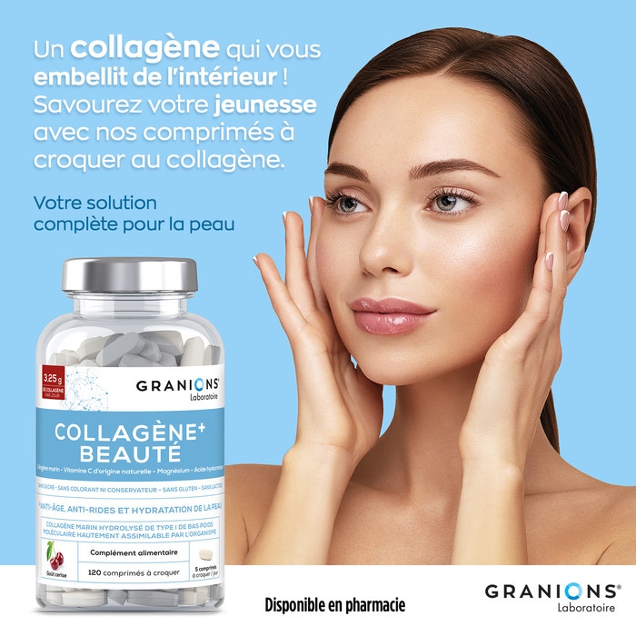 Collagène+ Beauté - Comprimé à croquer - Cerise