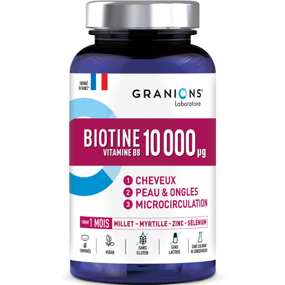 Granions - Biotine 10 000µg vitamine B8