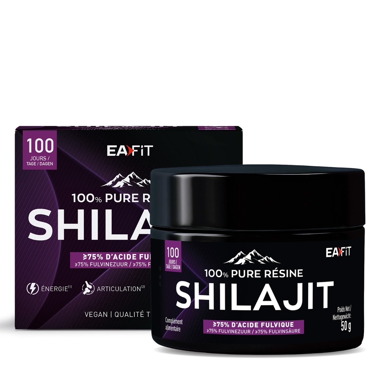 EAFIT - Shilajit 100% pure résine