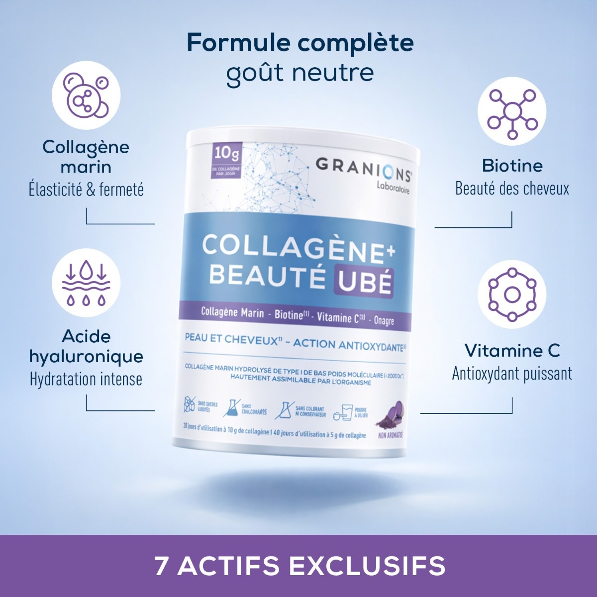Collagène+ beauté ubé
