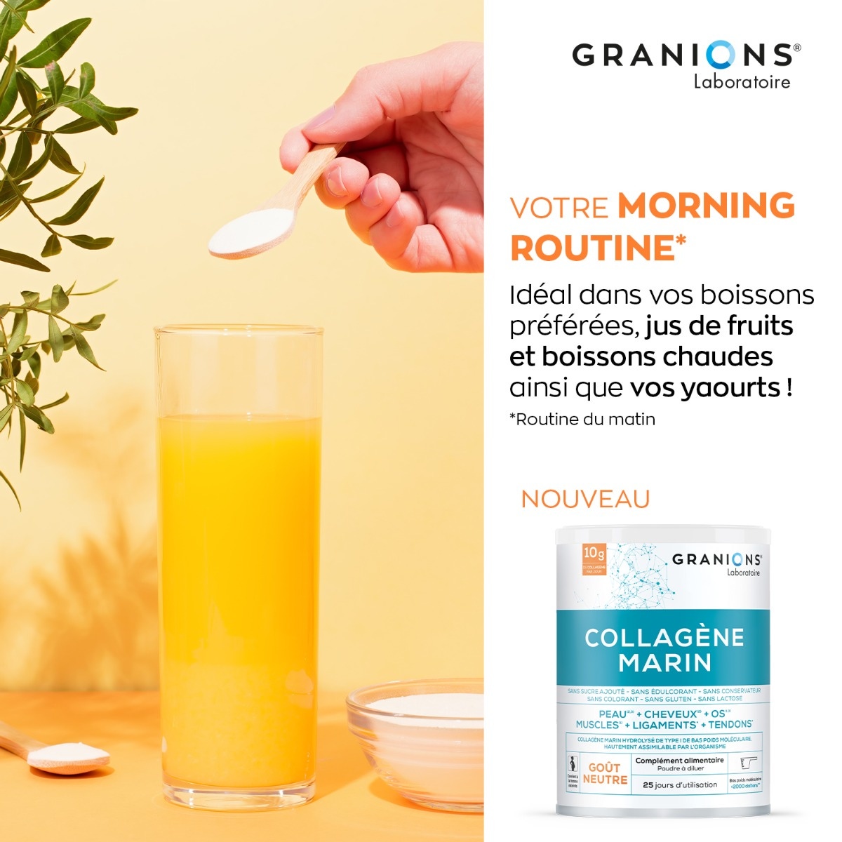 Collagène marin gout neutre