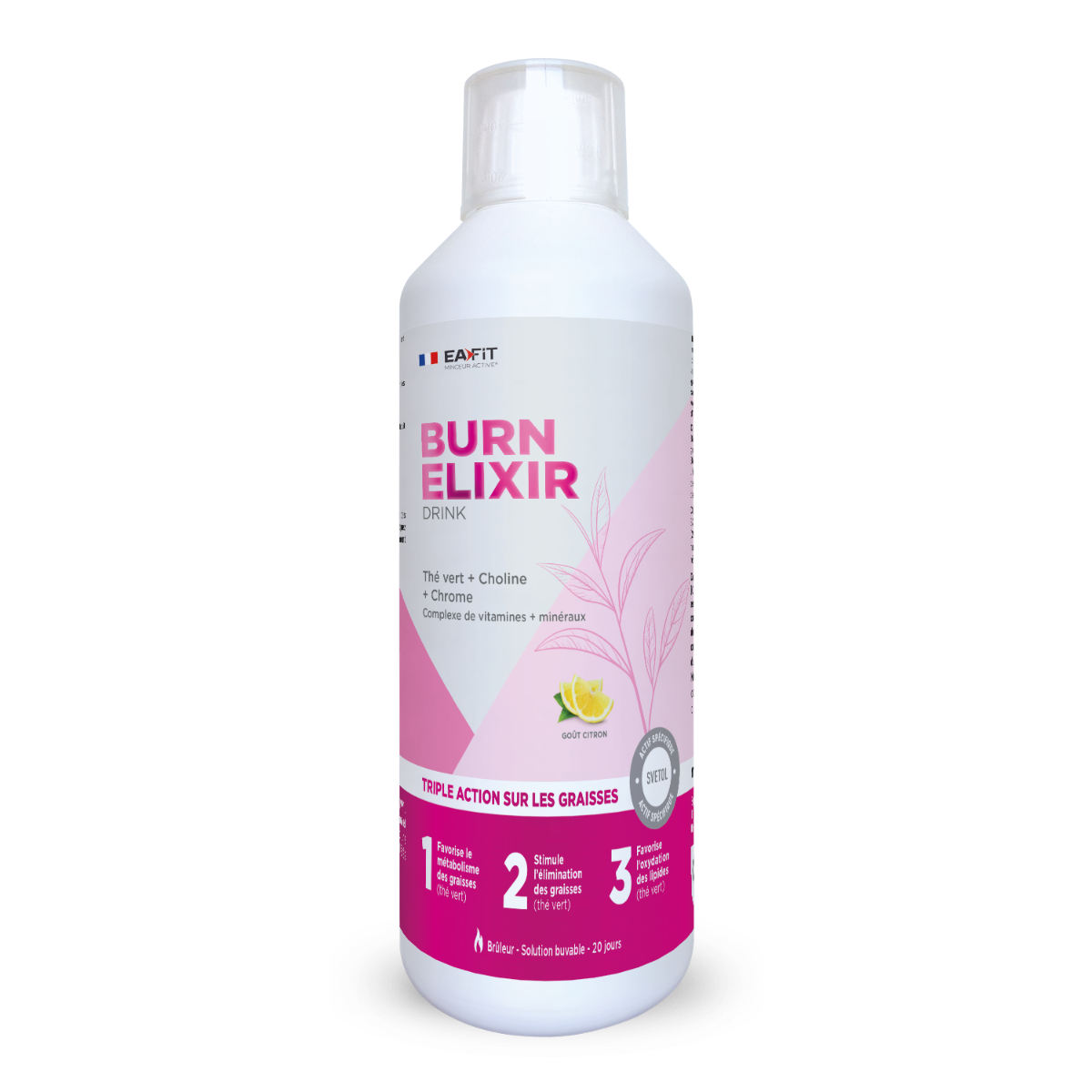 EAFIT Burn Elixir Drink 500 ml: burns fat and removes excess water from the tissues