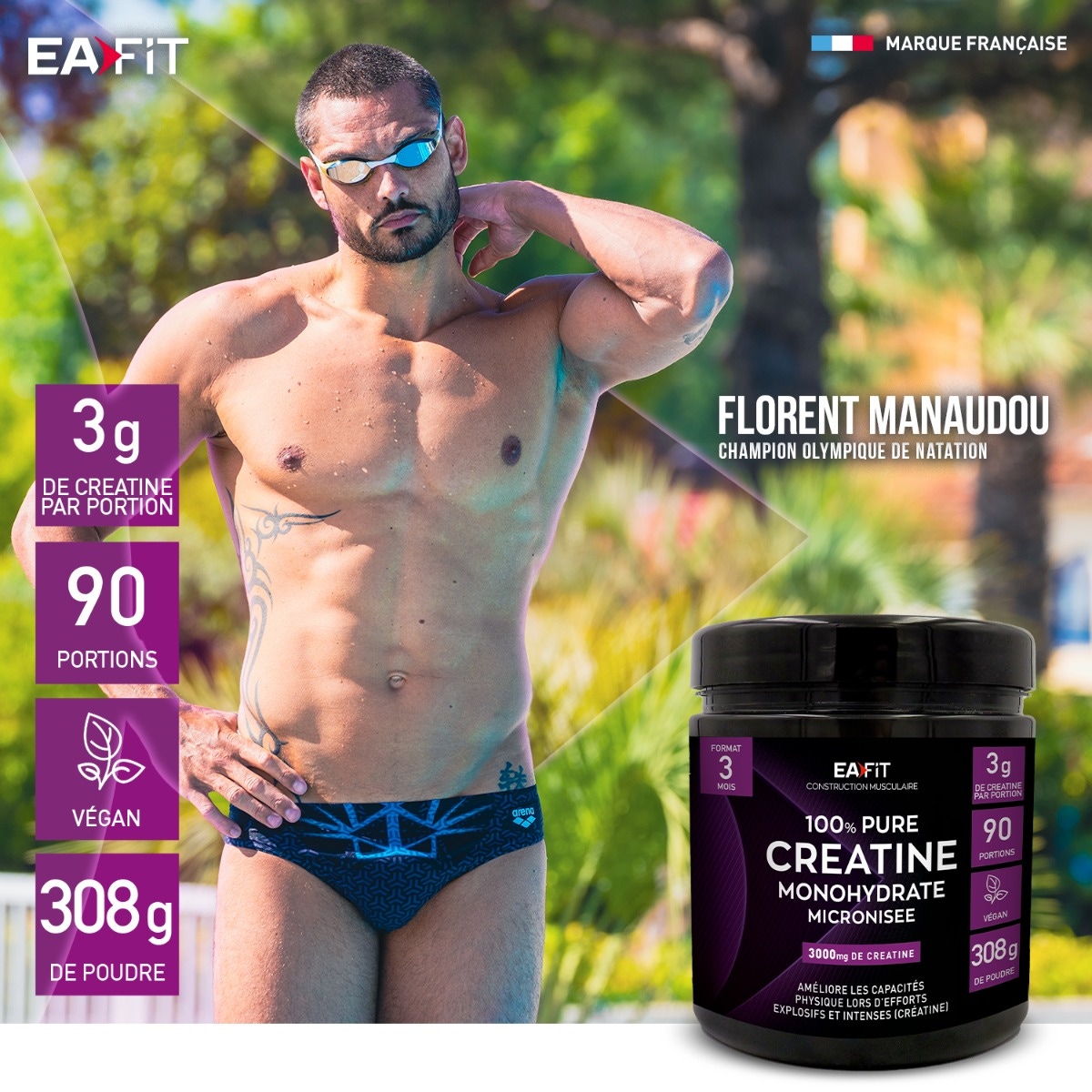 EAFIT PURE CREATINE 300 G POWDER