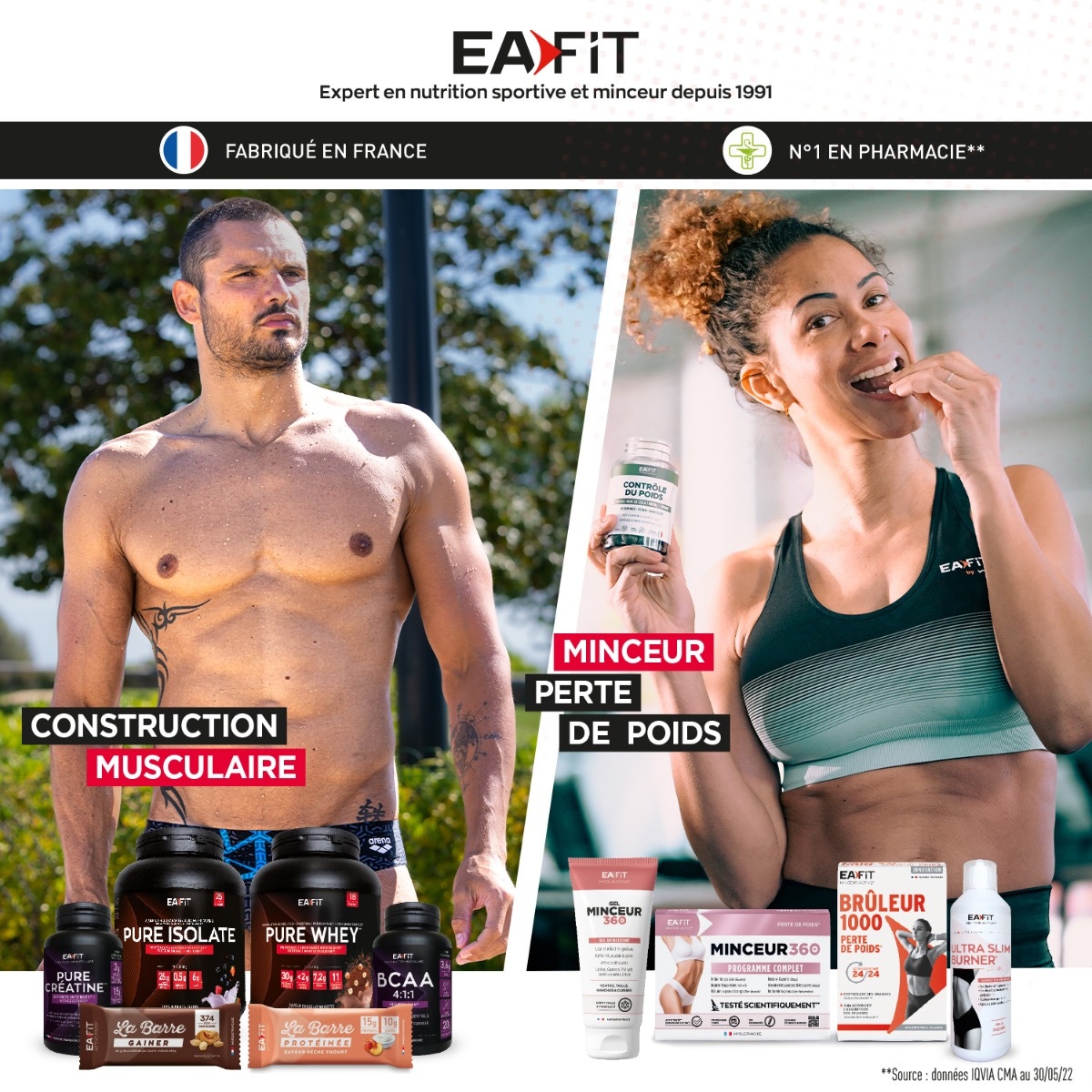 EAFIT Warming Massage Gel 75 ml