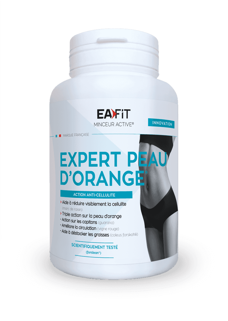 Expert Peau d'Orange 60 gélules : 10 plante, fruits, vitamine & minéraux pour éradiquer la cellulite !