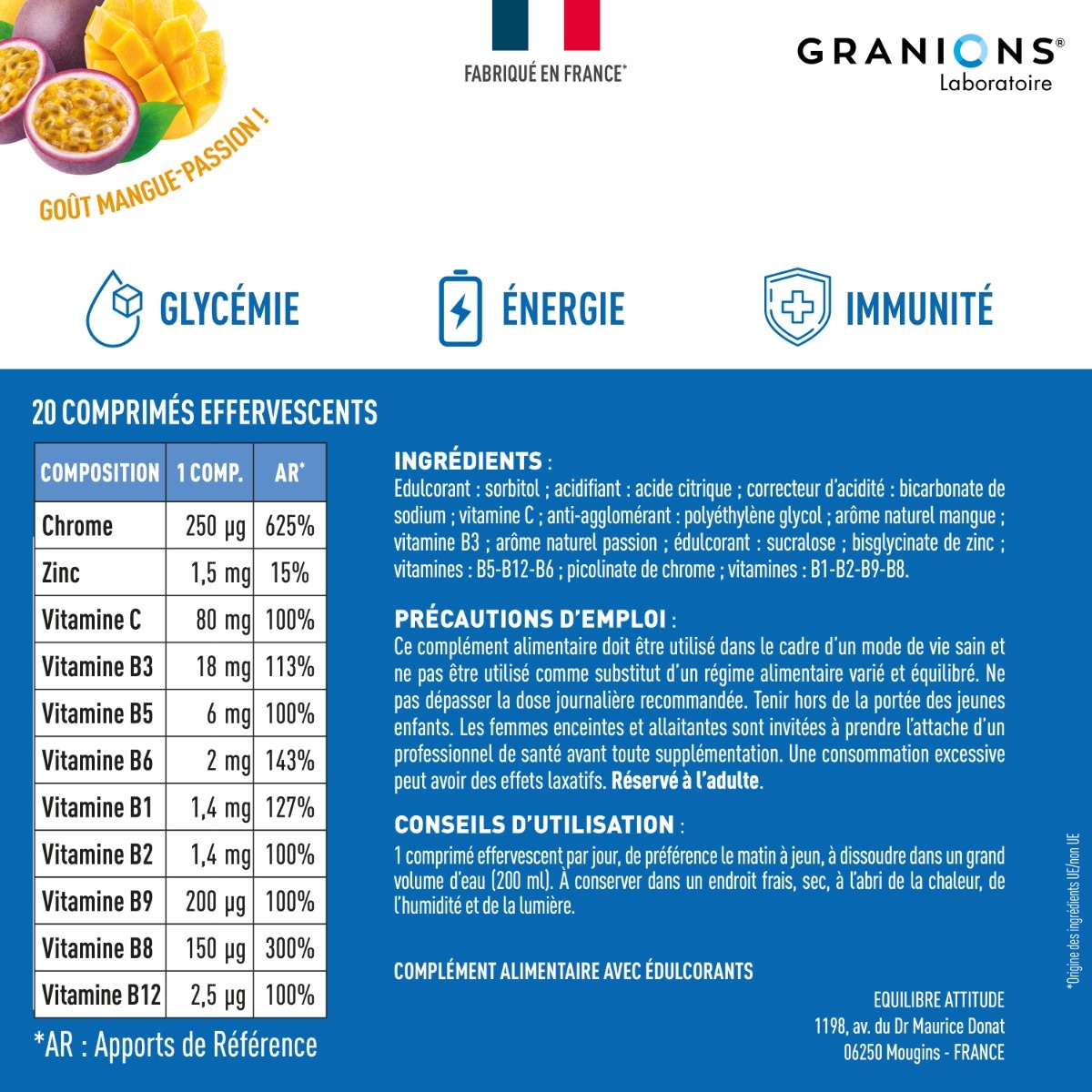 Granions - Chrome Picolinate