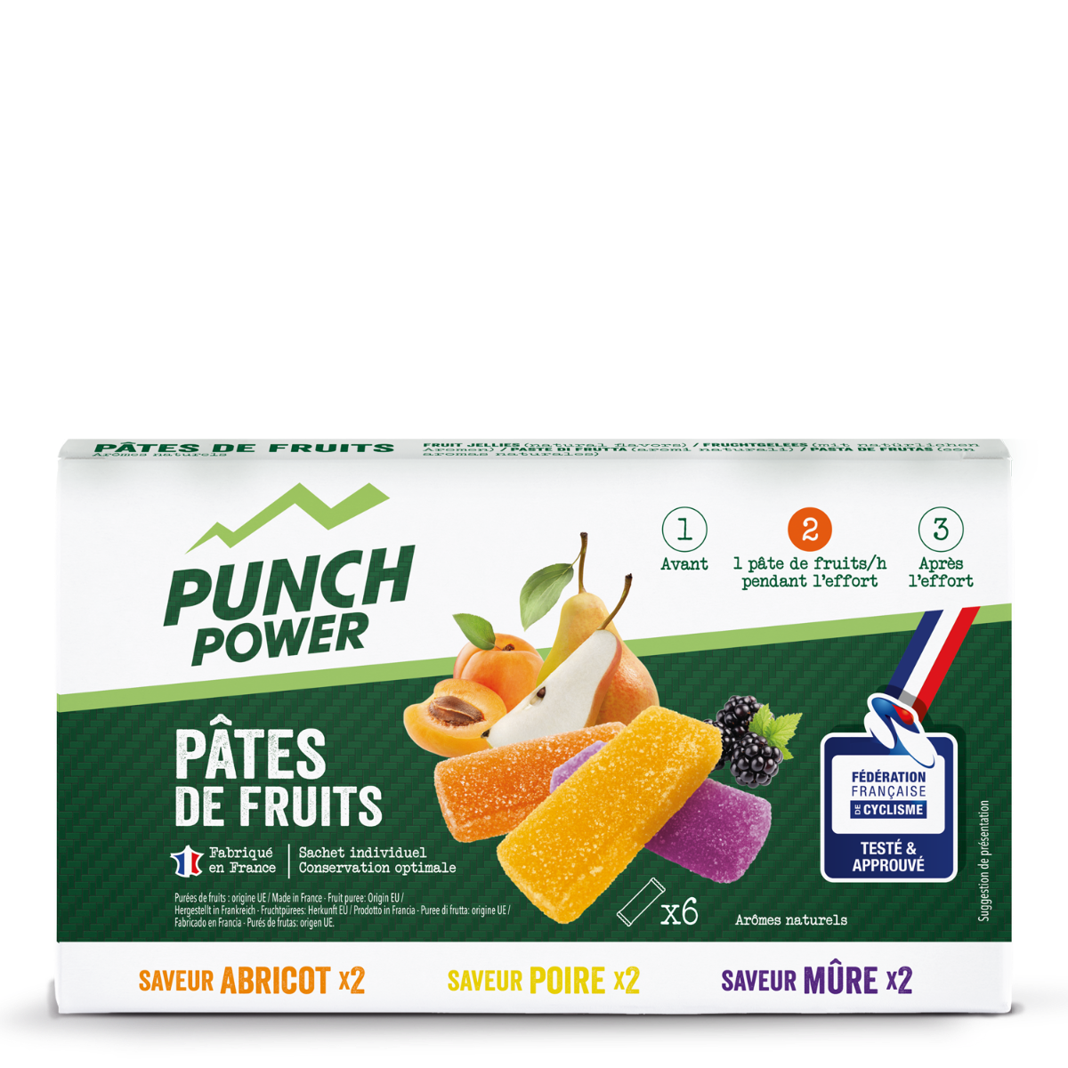 pâtes de fruits mutifruits