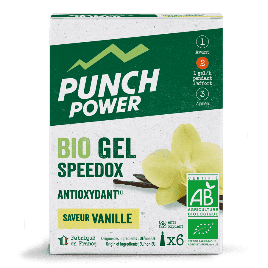 Punch Power SpeedOx - Case of 6 topettes - Vanilla Flavor - Antioxidant - Anti-cramps