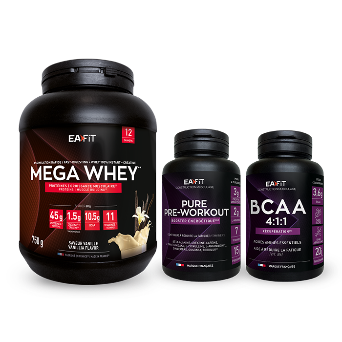Pack Booster & Croissance Musculaire – EAFIT